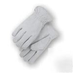 Full grain goatskin mid grade work or driving gloves