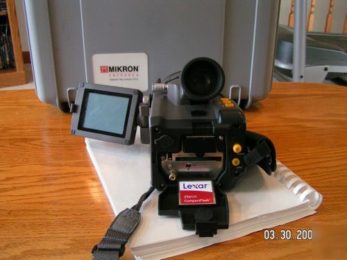 Mikron mikroscan 7600 pro -thermal infrared camera flir