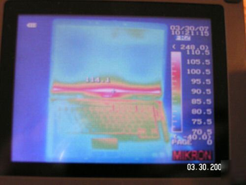 Mikron mikroscan 7600 pro -thermal infrared camera flir