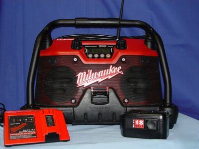 Milwaukee job site radio bundle