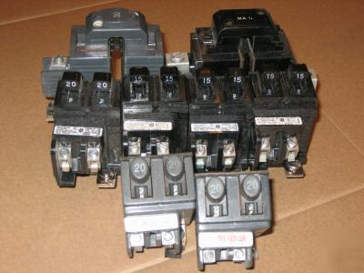 Pushmatic circuit breaker lot 