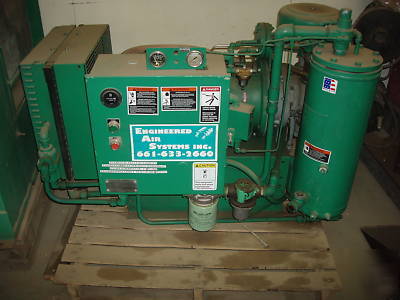 Sullair 10-25 air compressor, 25HP rebuilt air/end