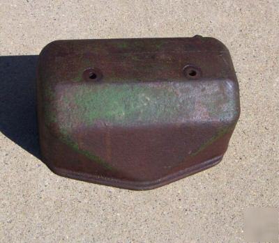 Unstyled john deere 'b' cast iron valve, tappet cover.