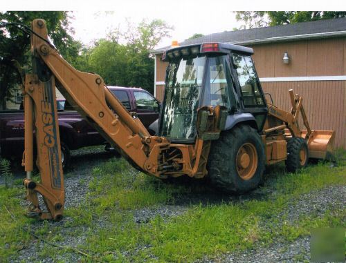 Backhoe case 580 super l series 2