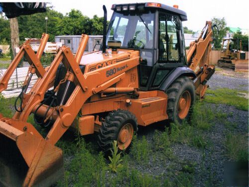 Backhoe case 580 super l series 2