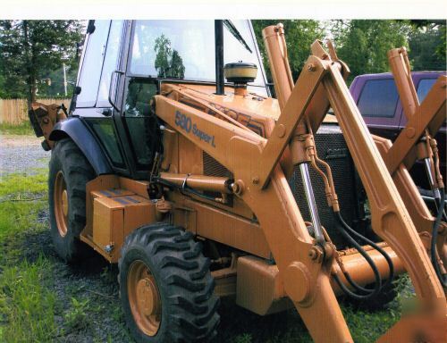 Backhoe case 580 super l series 2