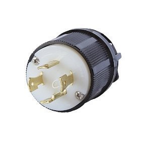 CWL1430P locking plug for generators 30A 4W 125/250V