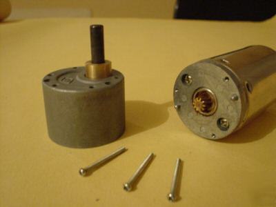 Dc motor lot of 3 metal gear motors robot motors