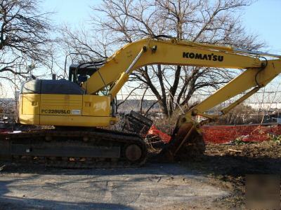 Komatsu PC228USLC3 excavator - must see - excellent