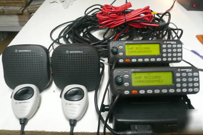 Motorola MCS2000 mcs uhf 160 ch 110W mod iii dual head