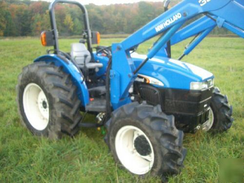 New 04 holland TN65 4WD with loader only 74HRS.