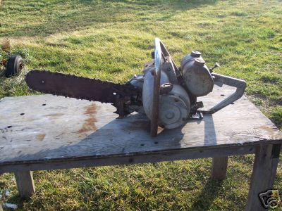 Vintage david bradley chain saw parts or restore
