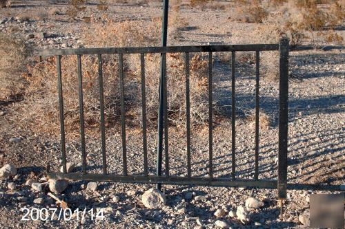 Wrought iron fence