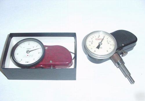 (2) comtor production bore gage/gauge w/expansion plug 