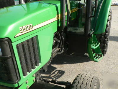 2004 john deere 5520 diesel tractor cab turf low hours