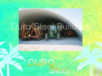 Duro steel hay barn kit 50X110X17 metal shed buildings 