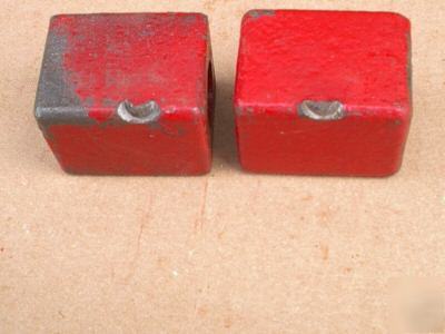 Farmall cub ~ axle hanger bolt spacer blocks snowblade