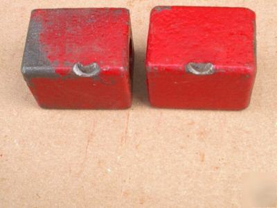 Farmall cub ~ axle hanger bolt spacer blocks snowblade