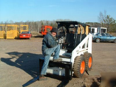 Forks fit case bobcat gehl jd skidsteer skid steer 