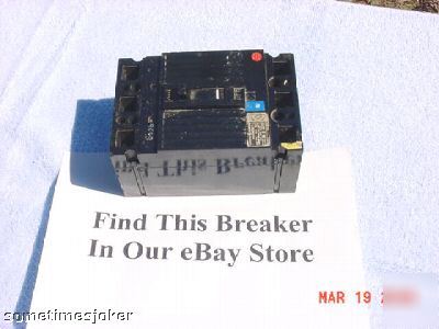Fpe / challenger 20AMP. 240VOLT. 3POLE stab-lok (used)