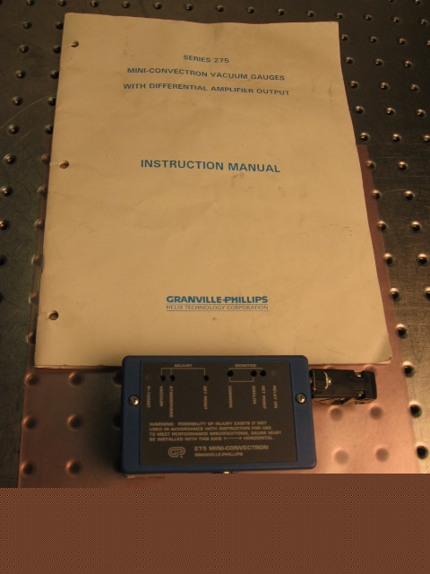 G27735 granville phillips 275 mini convectron vac gauge