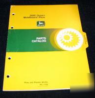 John deere 3600 drawn moldboard plow parts catalog