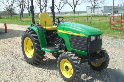 John deere 4310 4WD compact tractor - 287 hrs