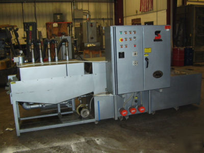 Jri ics-3000 conveyor passthru parts washer stainless 