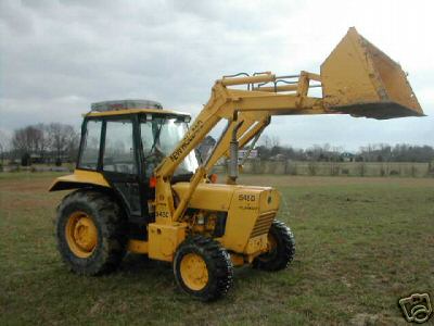 New 2000 model holland 545D cab mfwd loader tractor 