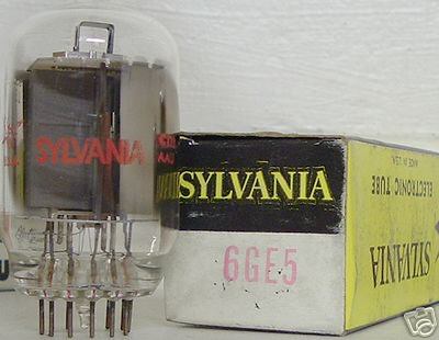 New tube = = 6GE5 = sylvania heathkit hw-12,22,32,16,18