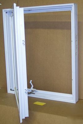 New vinyl casement window, 35.75