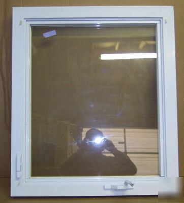 New vinyl casement window, 35.75