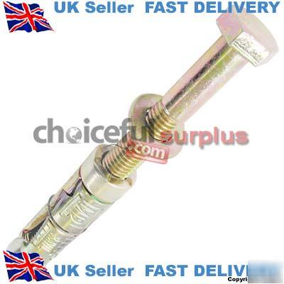 Rawlbolt shield anchor loose bolt 12MM x 140MM x 5