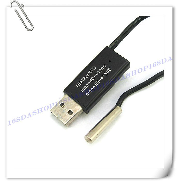 Usb thermometer measure temperaturer data log