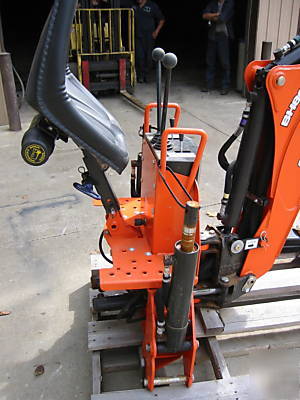 Woods BH80X-1 8 ft backhoe for compact kubota tractors