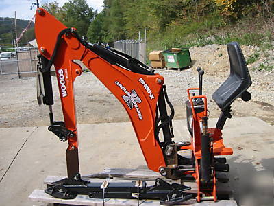 Woods BH80X-1 8 ft backhoe for compact kubota tractors