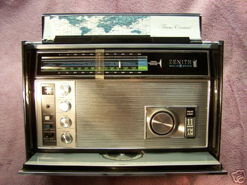 Zenith trans-oceanic r-7000 receiver excellent 