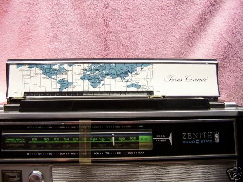 Zenith trans-oceanic r-7000 receiver excellent 