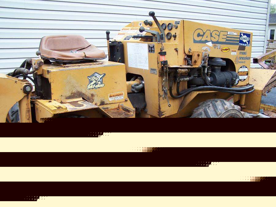 1994 case trencher 