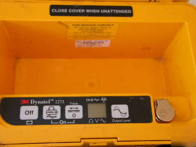 3M dynatel 2273 cable locator pacage 25