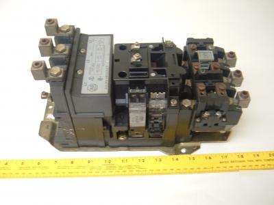 Allen bradley size 3 motor starter 509-D0D 50 hp