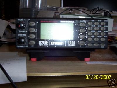 Bearcatscanner model BC7850 1000CHANNEL