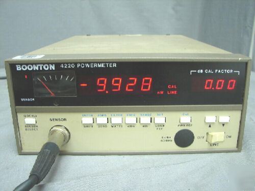 Boonton 4220 digital power meter w/ senor 41-4E