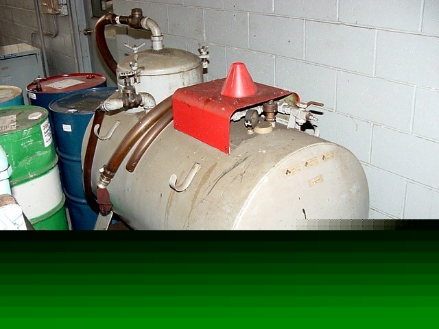 150 gal. cecor ax-550SM-150 coolant system, air suction