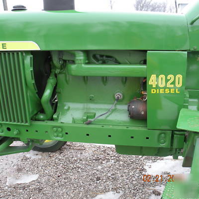 1971 john deere 4000/4020 side console