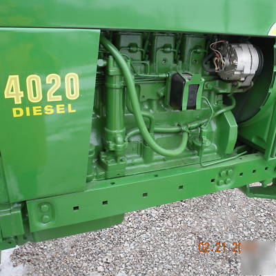 1971 john deere 4000/4020 side console