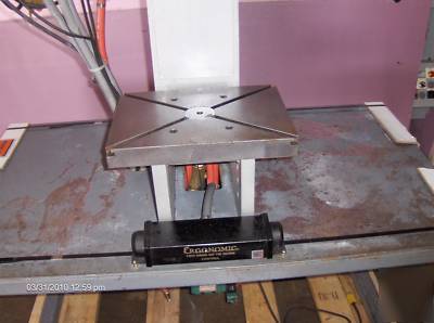 5250 lb pneumatic press programmable