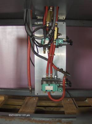 5250 lb pneumatic press programmable