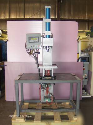 5250 lb pneumatic press programmable