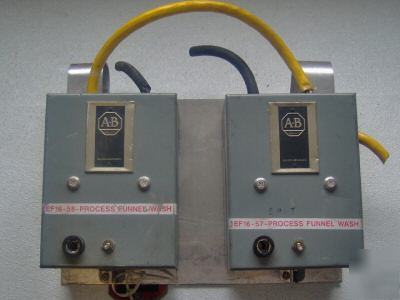 Allen-bradley type 1 motor starter lot of 2